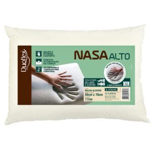 Travesseiro Nasa Alto 17 Cm Viscoelastico - Duoflex