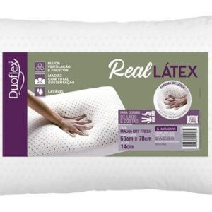 Travesseiro Real Latex 50x70x14cm - Duoflex