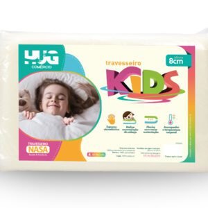 Travesseiro Infantil Antialérgico Nasa Kids - Hug